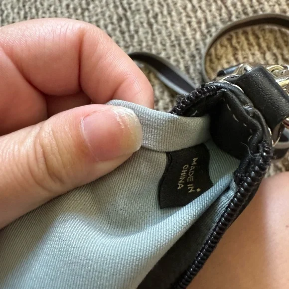 Black and White Coach Crossbody Bag - Picture 7 of 14